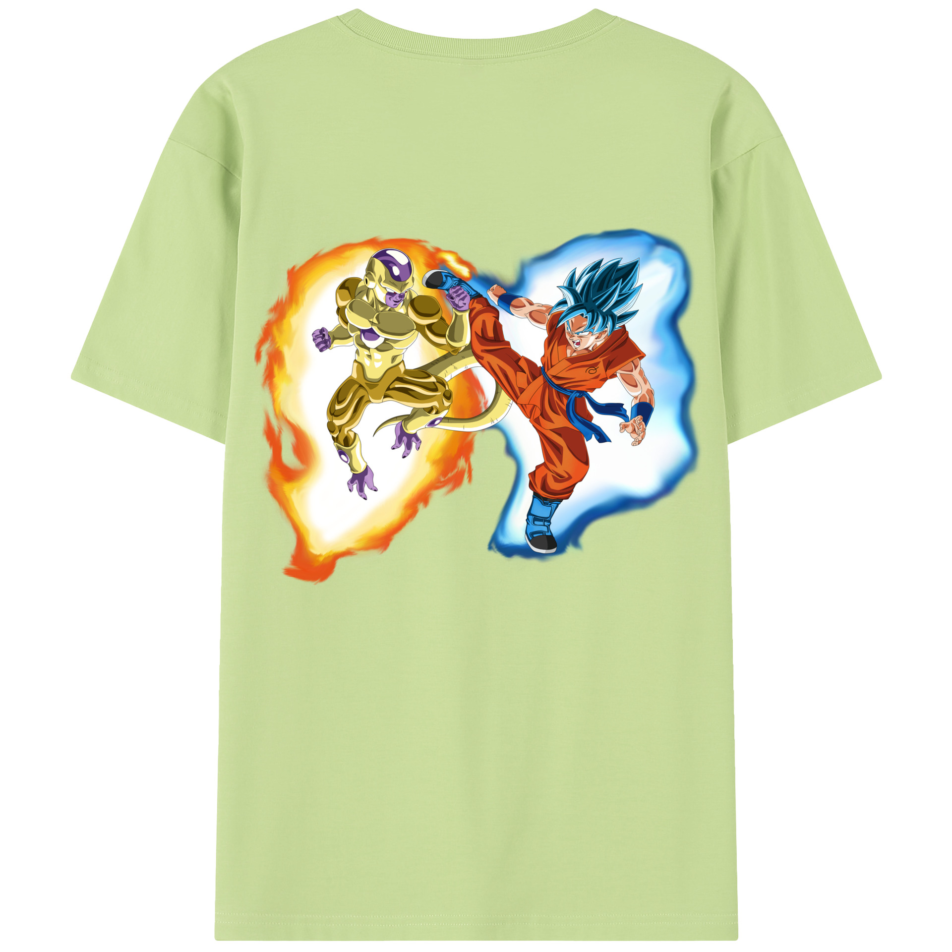 （画像用） ドラゴンボール フリーザ DRAGON BALL Frieza 綿100％半袖Tシャツ（背面プリント）